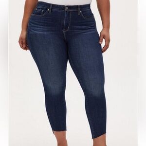 Torrid 12 Sky High Skinny Sculpt Stretch High-Rise Jean NWT